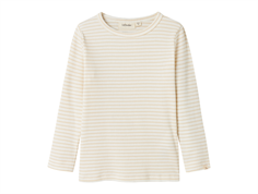 Lil Atelier coconut milk stribet top